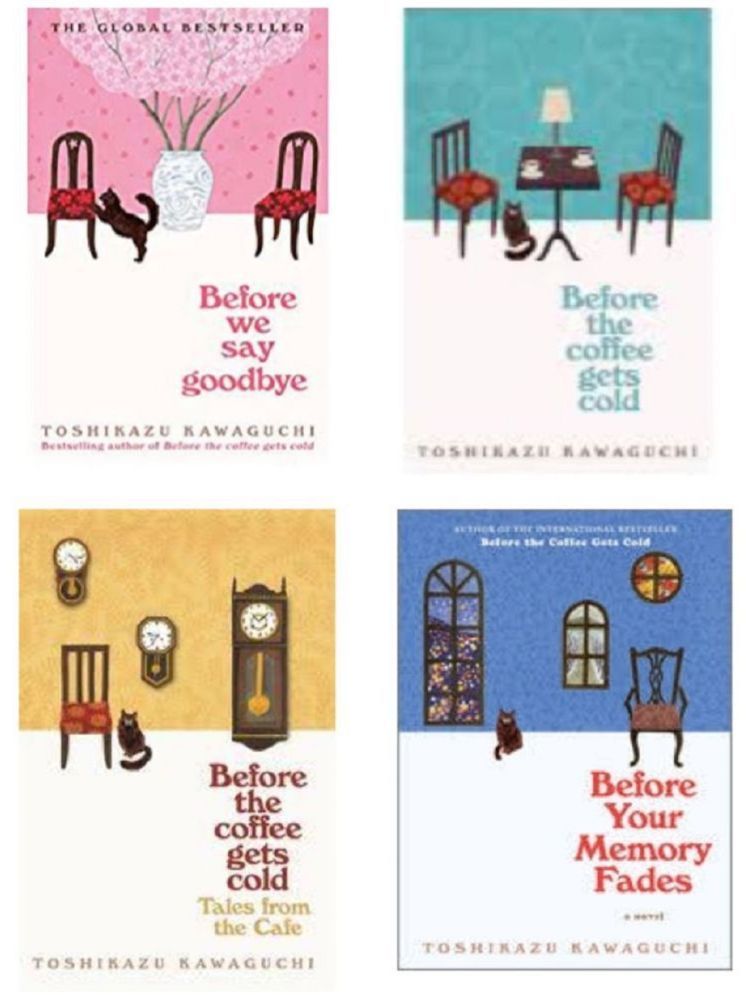     			( Combo of 4 Books ) Collection Set [Before the Coffee Gets Cold &Tales from the Cafe & Before Your Memory Fades & Before We Say Goodbye] (Paperback) By Toshikazu Kawaguchi