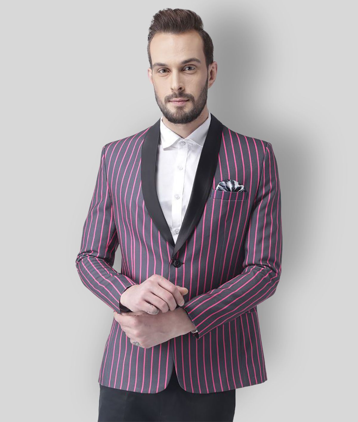     			Hangup Multi Striped Party Blazers