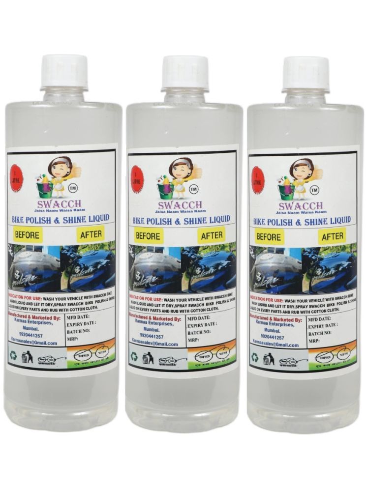     			SWACCH - Clear Coat Shine Polish For All Motorbikes ( Pack of 3 )