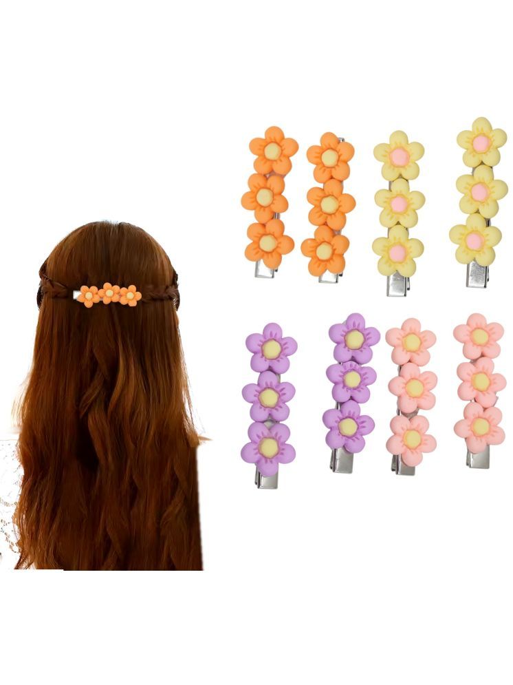     			Unicorn Multi Women's Hair Clip ( Pack of 1 )