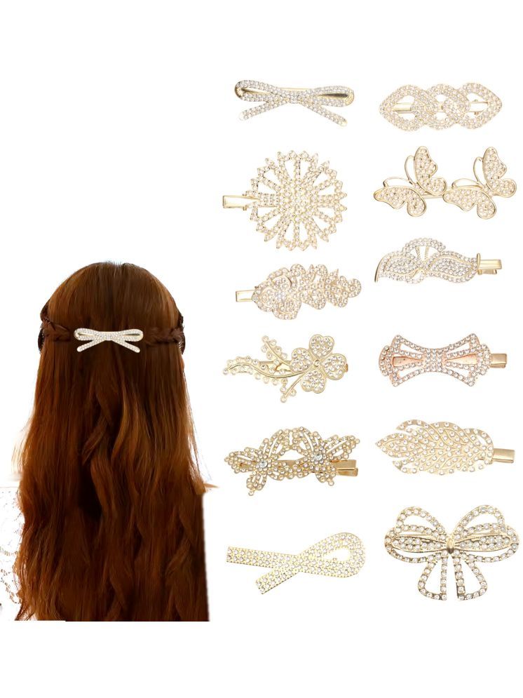     			Unicorn Rose Gold Women's Comb Clip ( Pack of 1 )