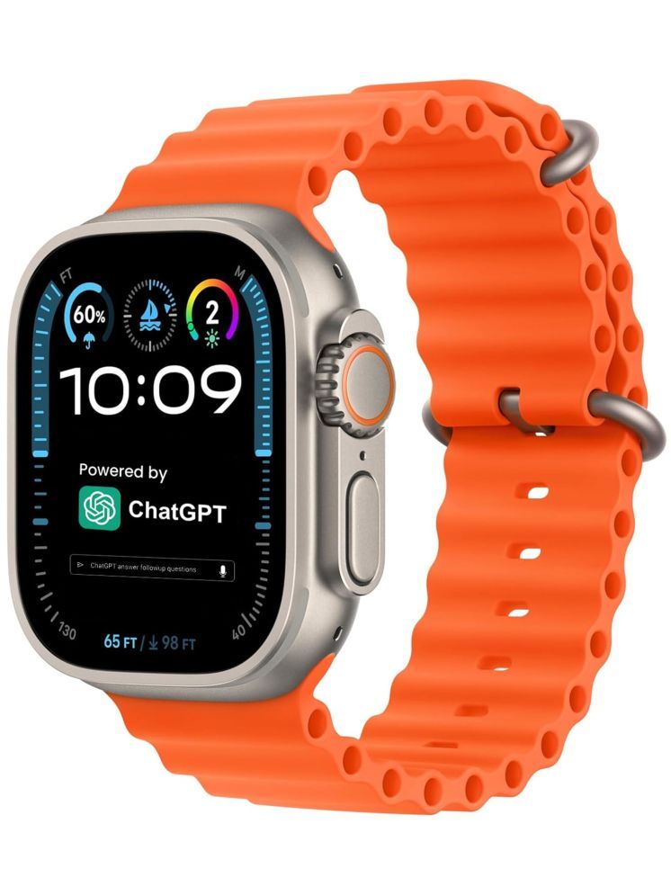     			NOYMI AMOLED BT Calling Upto 1-2 days Smart Watch Orange