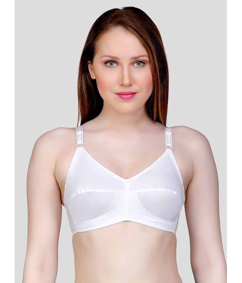     			TCG Cotton Non Padded Women's Everyday Bra ( White )