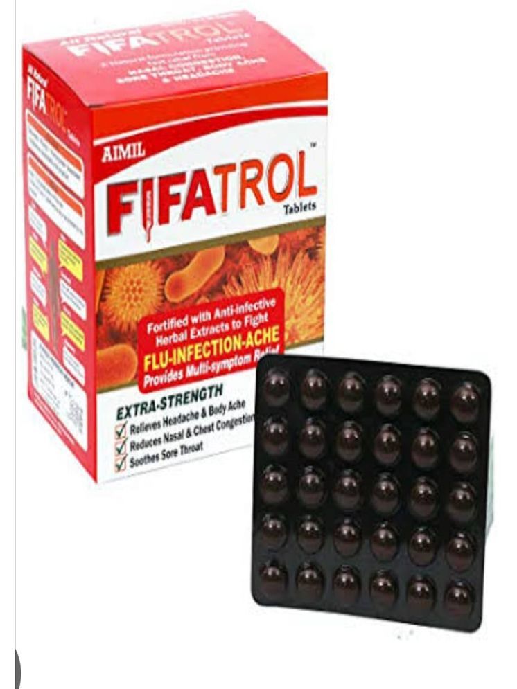     			AIMIL AYURVEDA AIMIL AYURVEDA  FIFATROL TABLET (PACK OF 3)