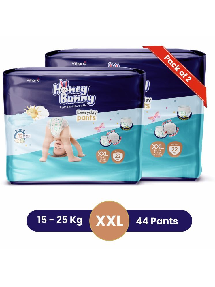     			Honey Bunny XXL Diaper Pants ( Pack of 2 )