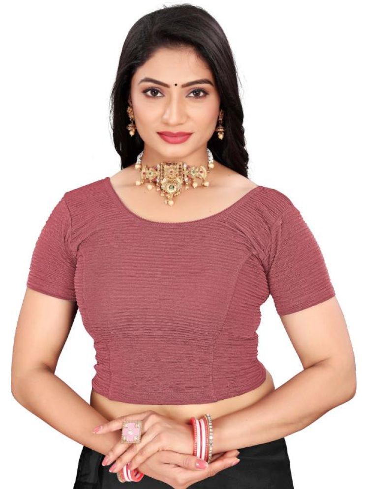     			INDIAN SILKS Rani Readymade without Pad Lycra Women's Blouse ( Pack of 1 )