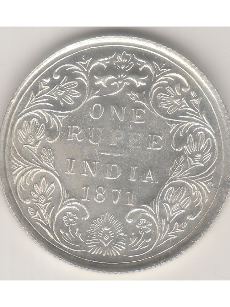     			NUMISMATTECLY  RARE AND COLLECTIBLE -ONE RUPEE INDIA- V.I.C.T.O.R.I.A EMPRESS  2 COINS SET ,FENCY REMADE-COPY C0IN YEAR-1871 AND -1901, MIX WHITE METAL,NOT MADE IN SILVER METATL  IN UNC CONDITION, HIGHLY COLLECTIBLE ,WIGHT-12 GRAMS.