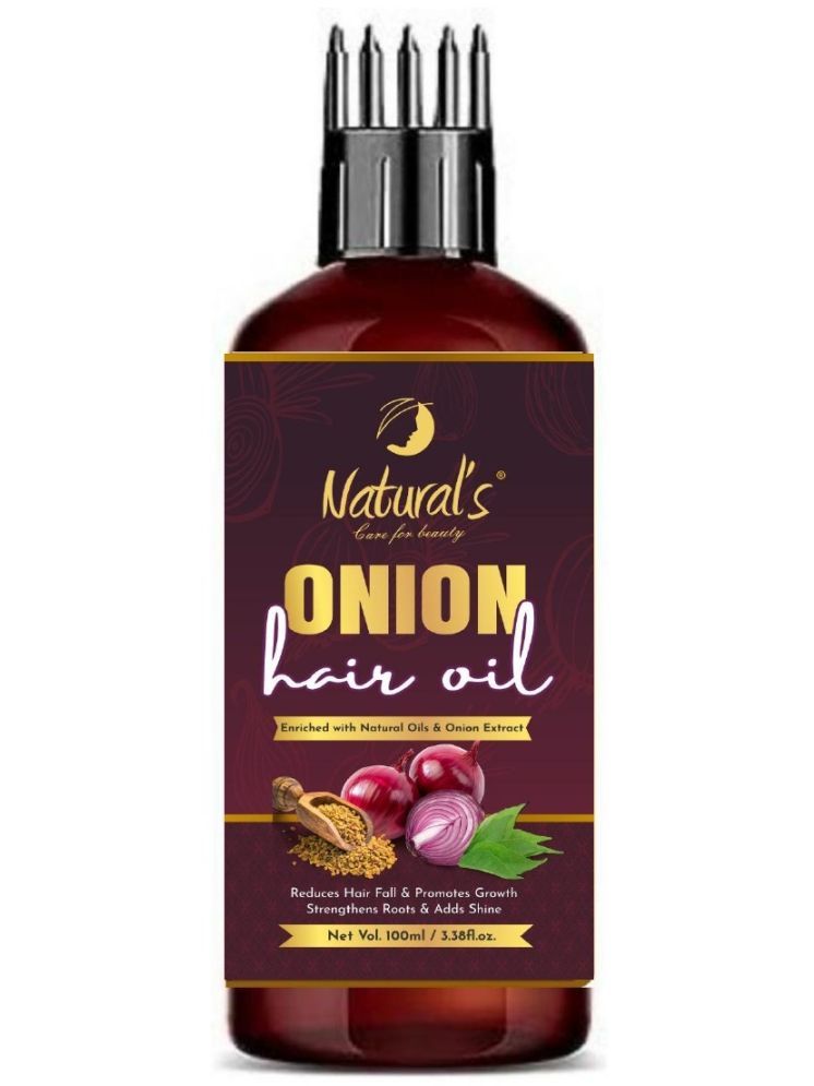     			Natural's care for beauty Anti Hair Fall Onion Oil 100 ml ( Pack of 1 )