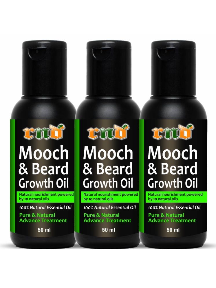     			Mooch and Beard Hair Growth Oil (Pack of 3) Hair Oil