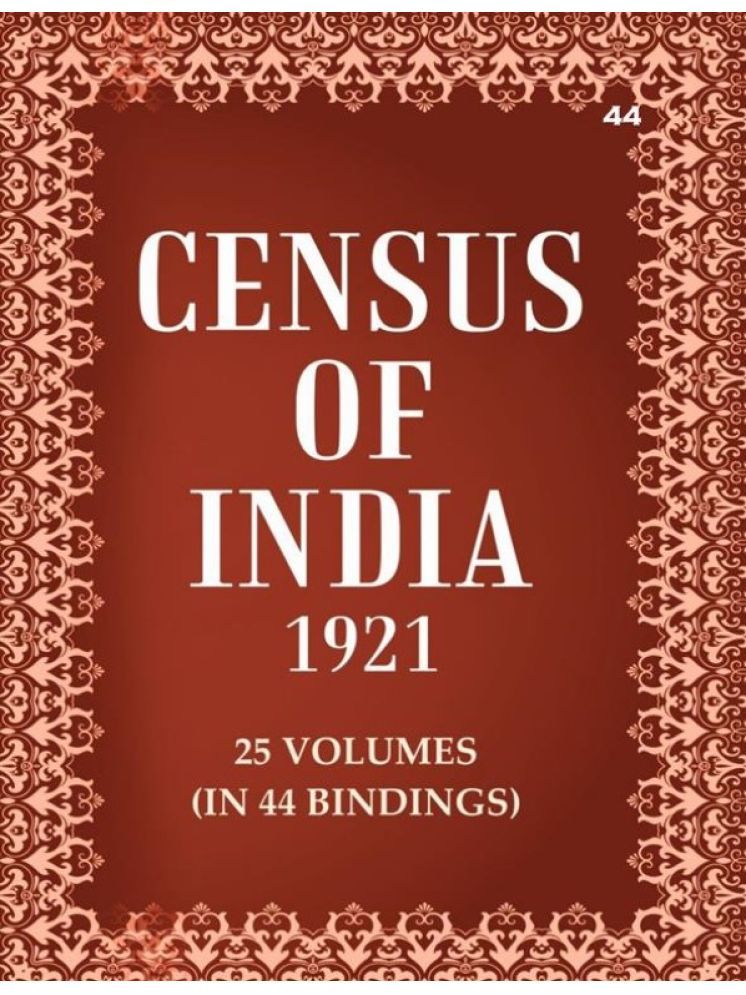     			Census of India 1921: Travancore - Report & Imperial Tables and Administrative Report Volume Book 44 Vol. XXV, Pt. 1 & 2 & 5