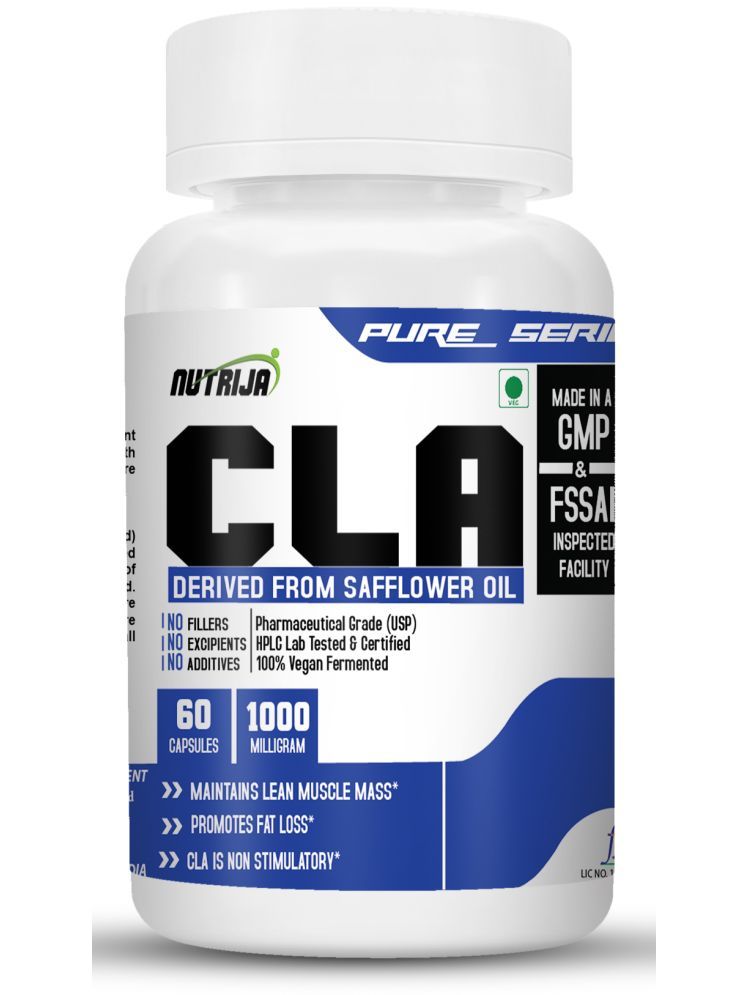     			NUTRIJA CLA 1000mg (Conjugated Linoleic Acid) - 120 no.s Capsule