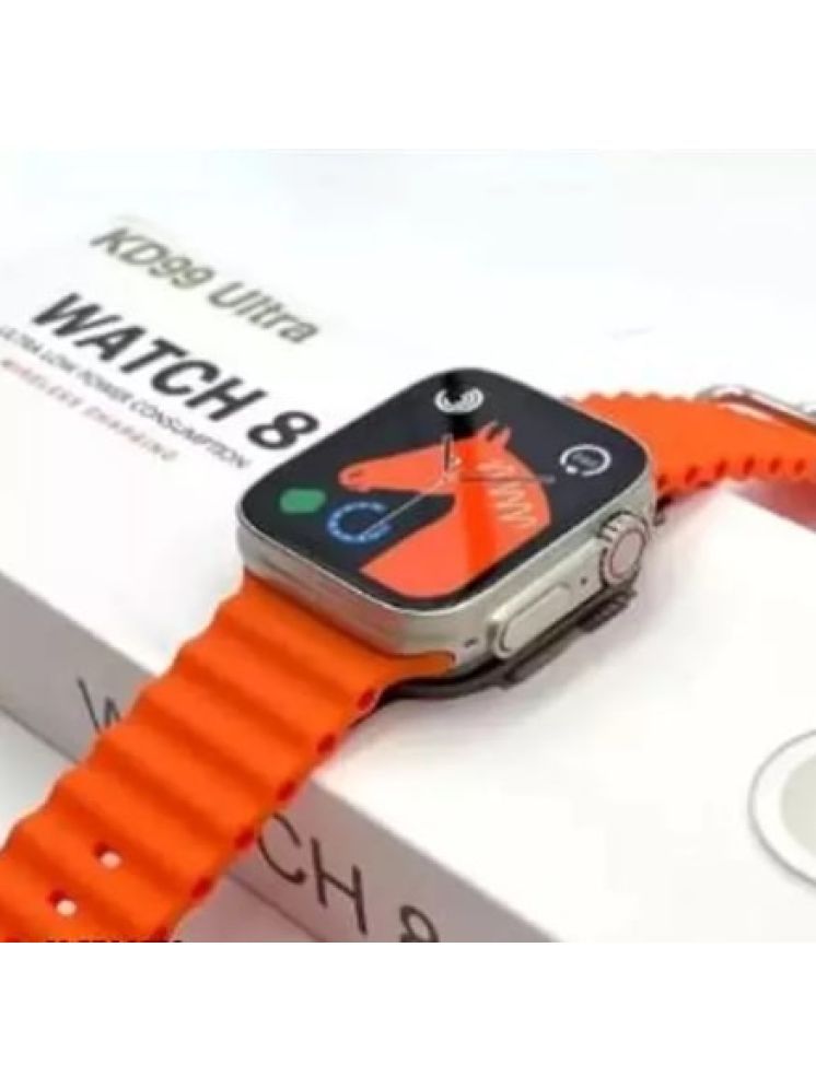     			Shopic Point T800 Ultra smart watch Orange Smart Watch