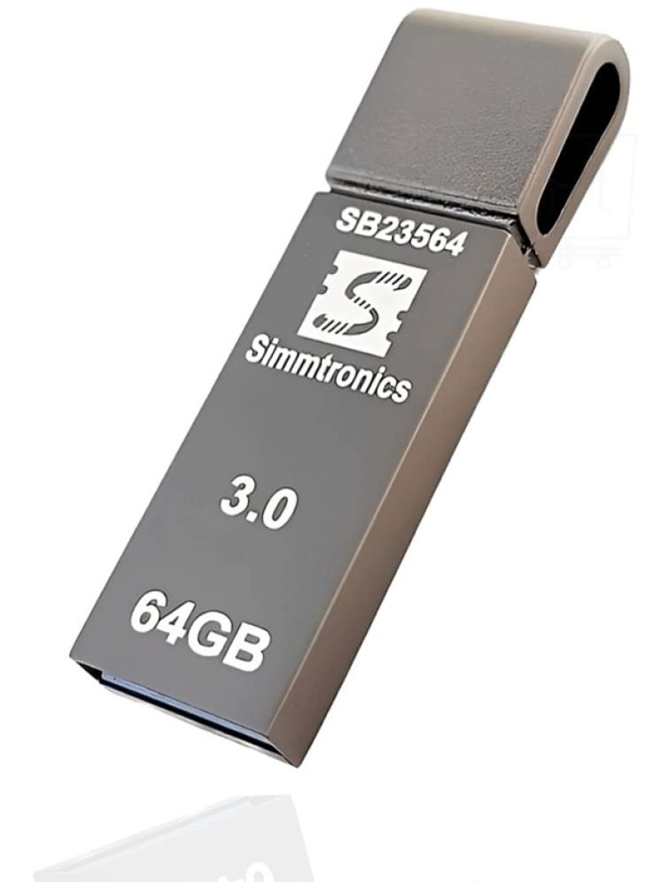     			Simmtronics ZipX USB 3.0 Metal Pen Drive ( 64GB )