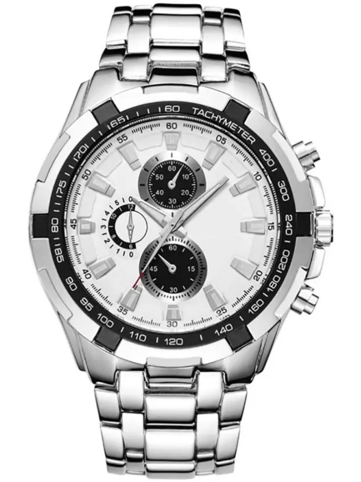     			DECLASSE Silver Metal Analog Men's Watch