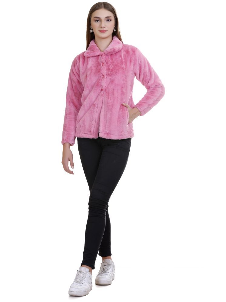     			Gouri - Woollen Pink Blazers