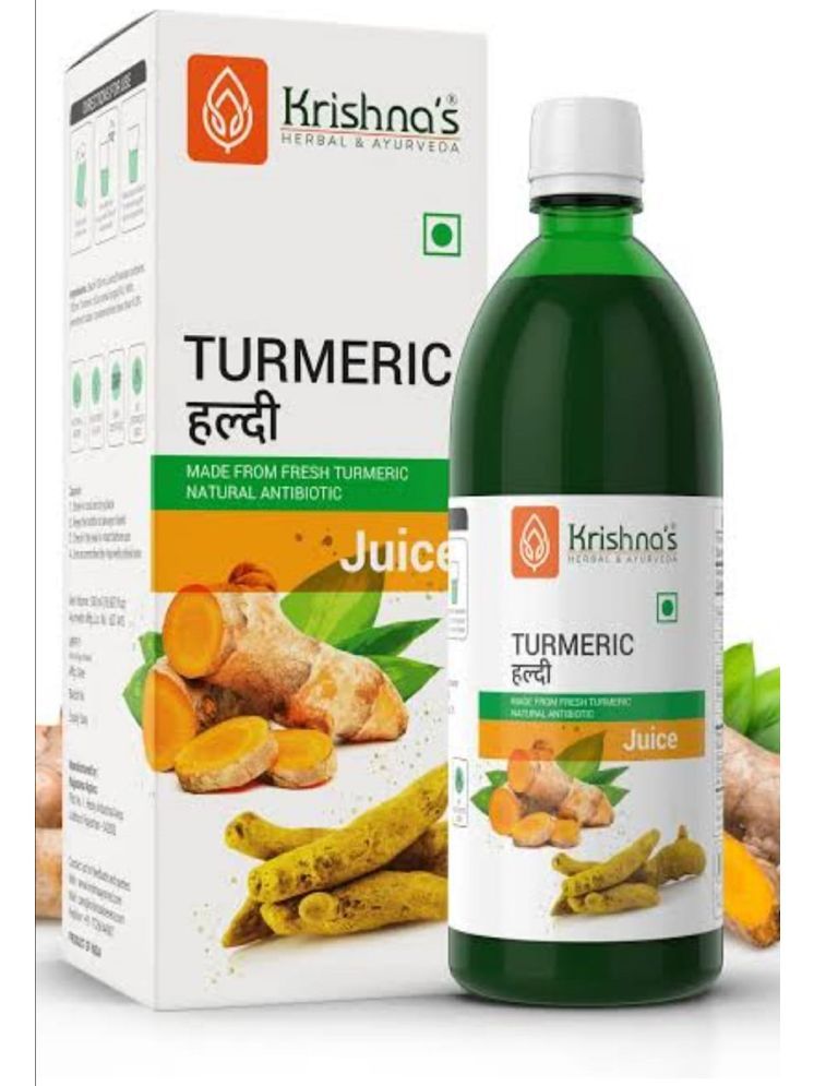     			Krishnas TURMERIC JUICE  500 ML ( PACK OF 2)