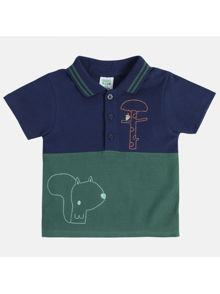     			MINI KLUB Multi Baby Boy Polo T-Shirt ( Pack of 1 )