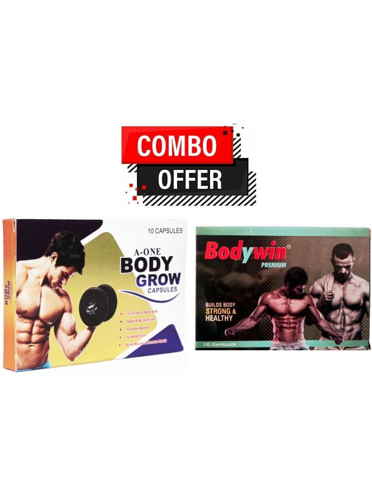     			Dr. Chopra G&G A-One Body Grow Cap 20no.s & WinTrust Body Win Capsule 20 no.s 10 no.s Unflavoured Pack of 4