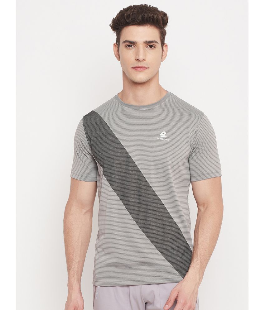     			Duke Pack of 1 Polyester Regular Fit Men's T-Shirt ( Grey )