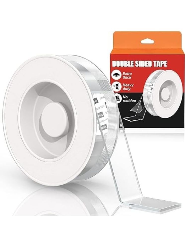     			Eclet Transparent Double Sided Nano Tape ( Pack of 1 )