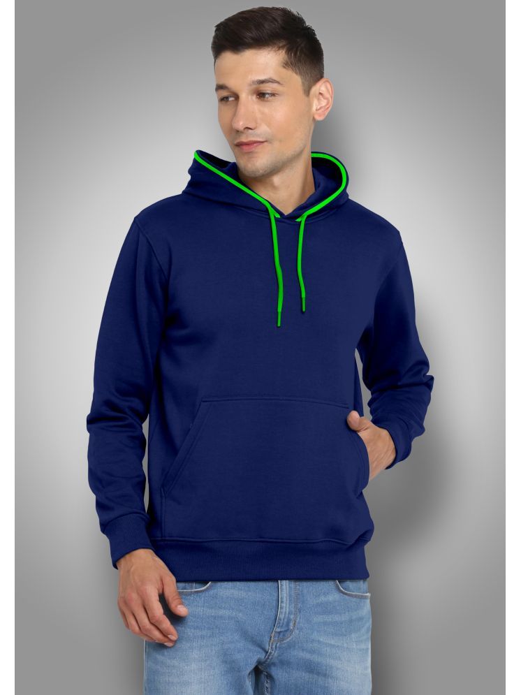     			FTX Fleece Hooded Men's Sweatshirt - Blue ( Pack of 1 )