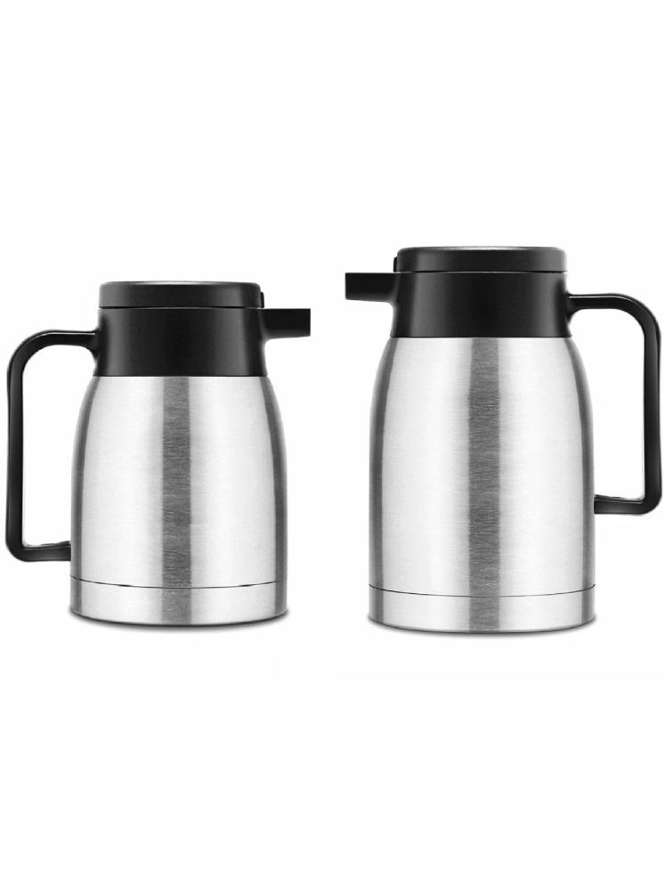     			Indusbay 350 & 500ML Flask Steel Carafe 500 - 300 ml