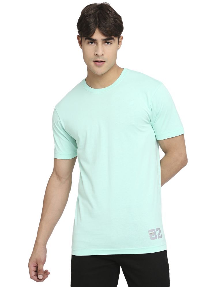     			VIP Frenchie 100% Cotton Regular Fit Solid Half Sleeves Men's Round T-Shirt - Mint Green ( Pack of 1 )