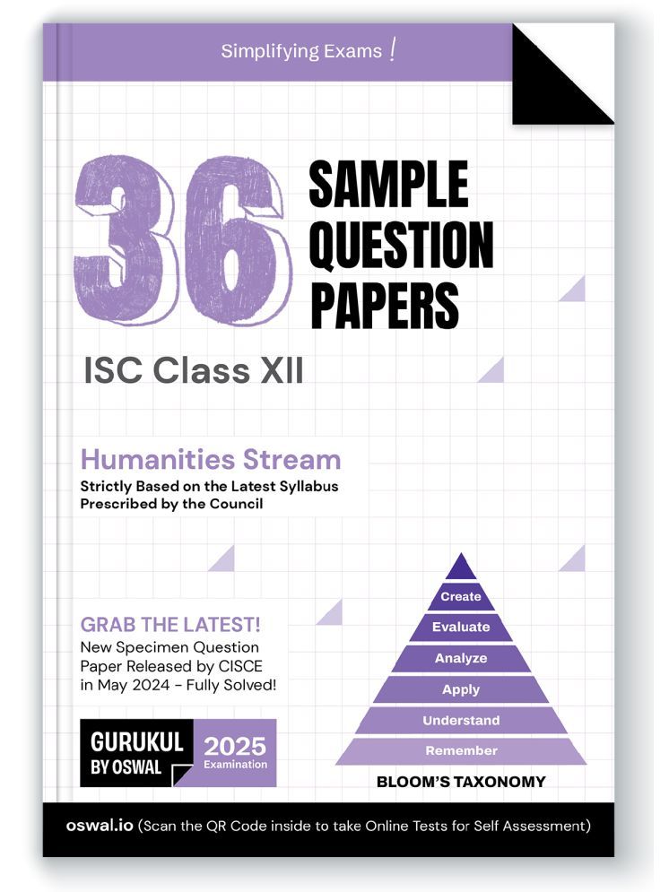     			Gurukul By Oswal 36 Sample Question Papers for ISC Humanities Stream Class 12 Exam 2025 : Solved New Specimen Questions (English I & II, Physical Edu,