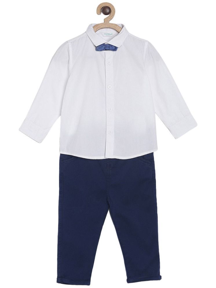     			MINI KLUB Multi Cotton Baby Boy Shirt & Trouser ( Pack of 1 )