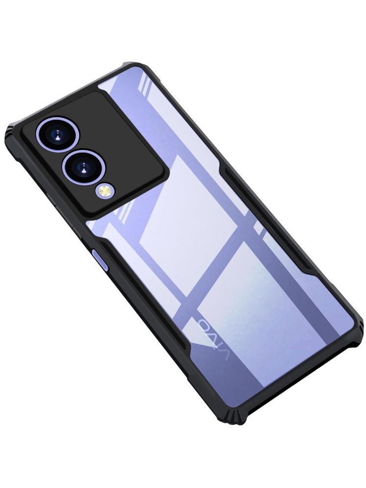     			ZAMN Shock Proof Case Compatible For Polycarbonate Vivo Y17s 4G ( )