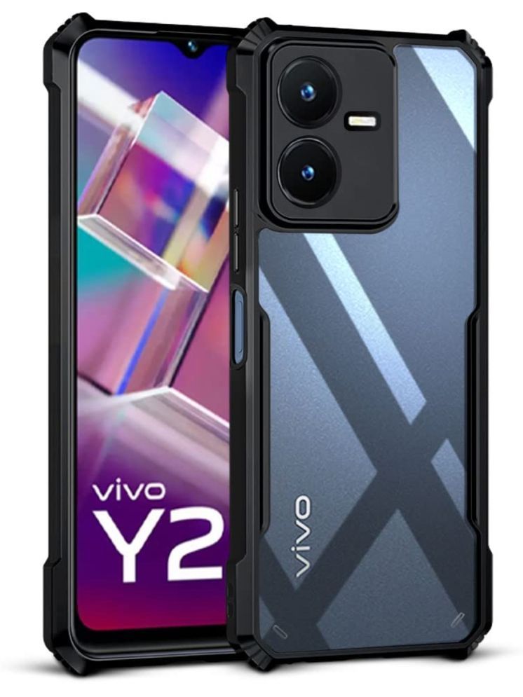     			ZAMN Shock Proof Case Compatible For Polycarbonate Vivo Y22 ( )