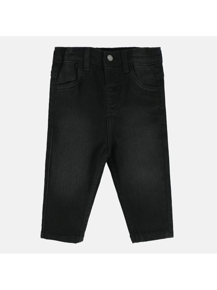     			Miniklub Baby Boys Pack Of 1 Denim Pant (Black)