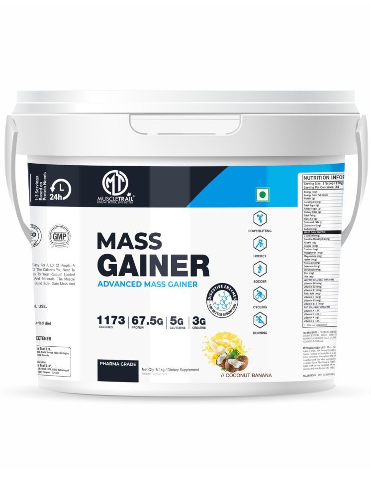     			Muscle Trail Coconut Mass Gainer ( Pack of 1 )