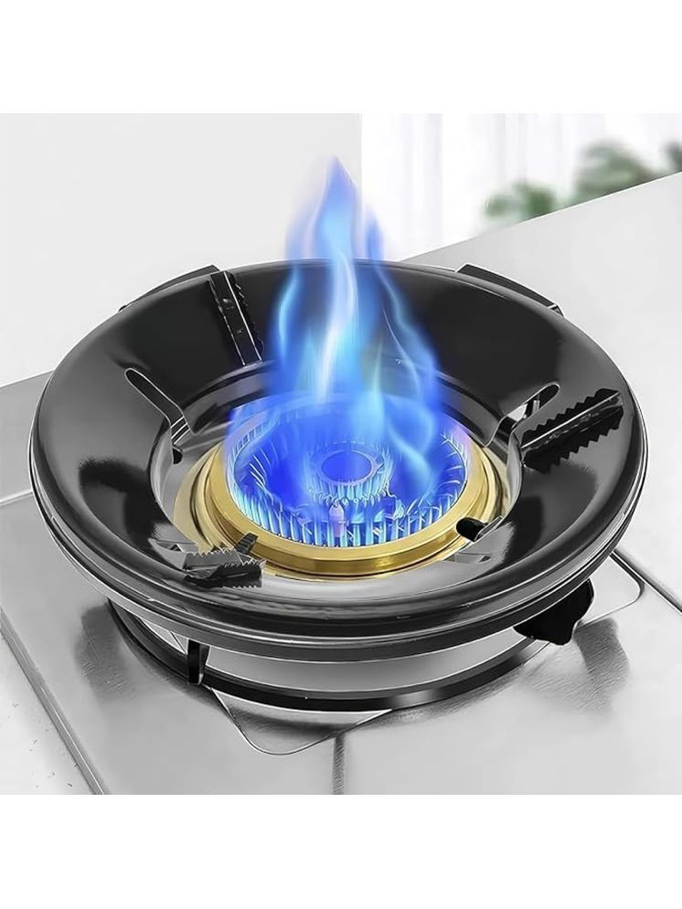     			VOLTEX  Gas Saver Burner Stand Gas Chula Burner Gas Saver Stand Jali Ring Fire & Windproof Energy Saving, Gas Chula Support Stand 4 Legs ( PACK OF 2)