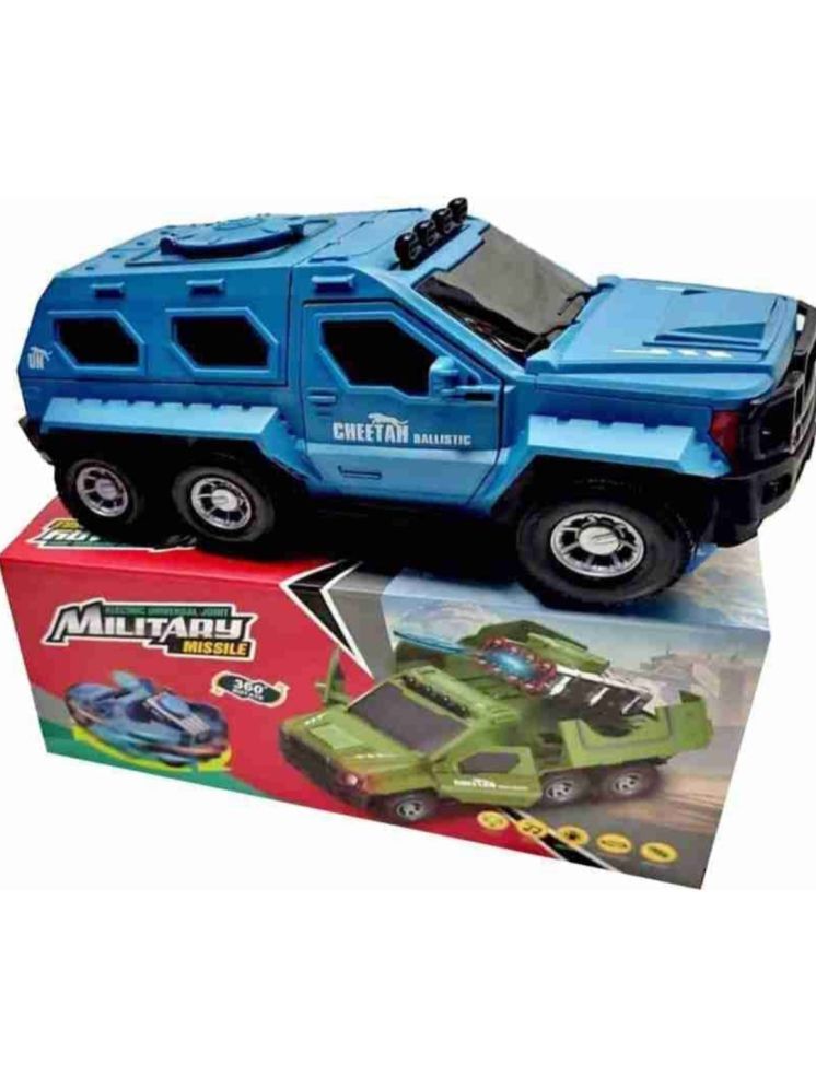     			YESKART - Blue Plastic Car ( Pack of 1 )