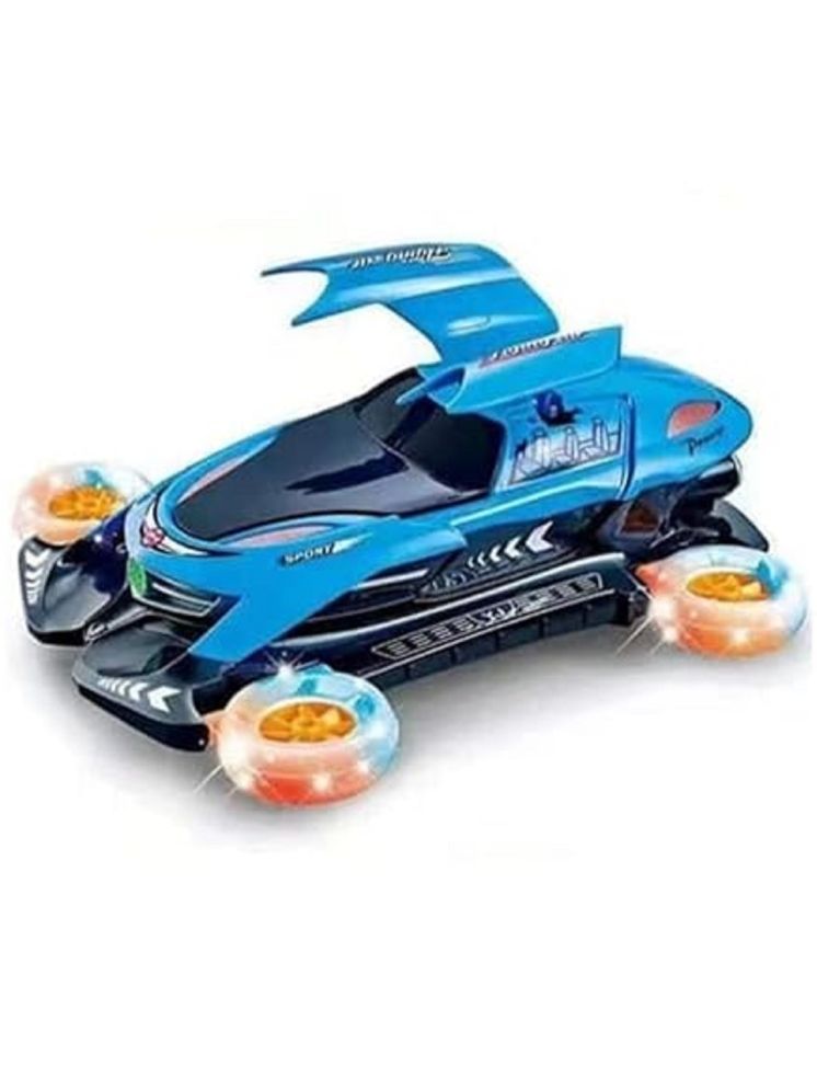     			YESKART - Blue Plastic Car ( Pack of 1 )