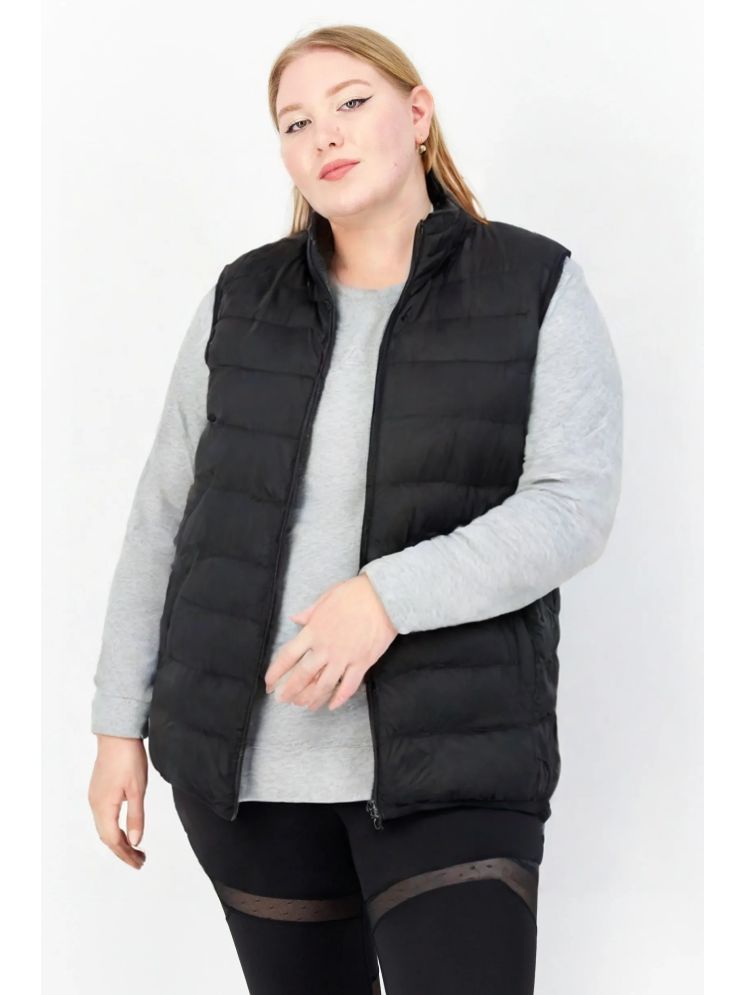     			curvy comfort - Polyester Black Puffer