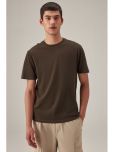 Urban Legends Pack of 1 Cotton Regular Fit Men's T-Shirt ( Brown )