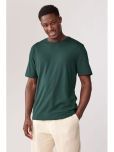 Urban Legends Cotton Regular Fit Solid Half Sleeves Men's Round T-Shirt - Dark Green ( Pack of 1 )