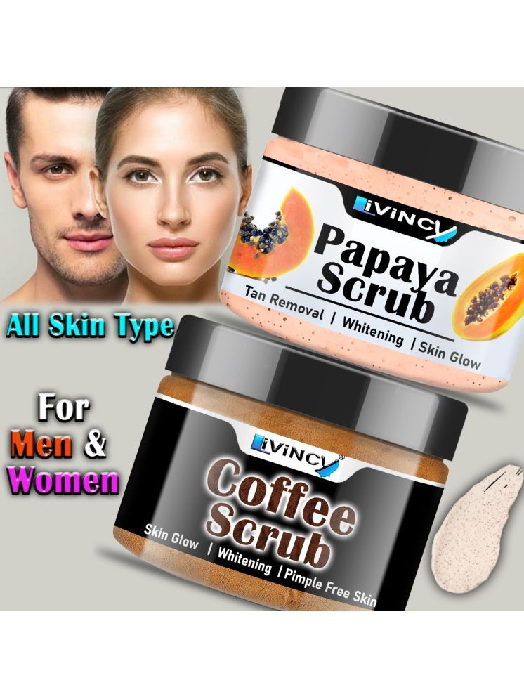     			LIVINCY Blackhead Removal Facial Scrub For Men & Women ( Pack of 2 )