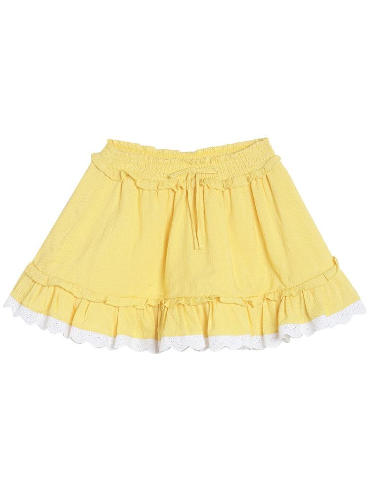     			Miniklub Baby Girls Pack Of 1 Skirt (Yellow)