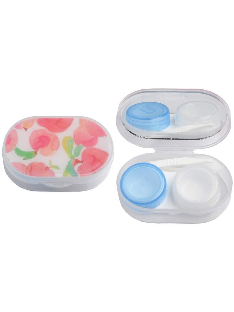     			Vivid Red Hard Case Contact Lenses