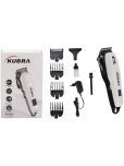 KUBRA KB-809A White Cordless Beard Trimmer With 120 minutes Runtime