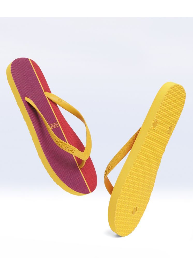     			CHUPPS Yellow Women's Daily Slipper