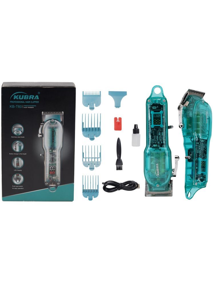     			KUBRA KB - T60 Green Cordless Beard Trimmer With 120 minutes Runtime