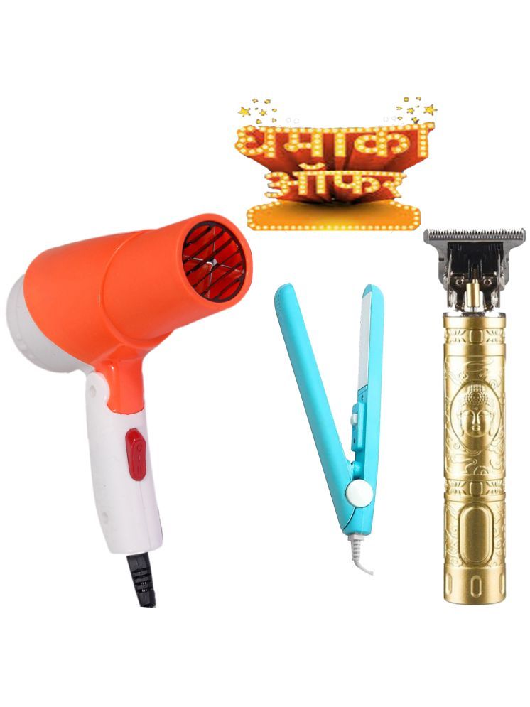     			3 in 1 Combo Pack of Hair Dryer, Hair Straightener & Trimmer