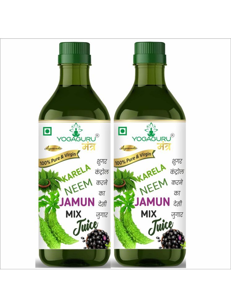     			Neem Karela Jamun Juice 500 ML, Promotes Healthy SUGAR Levels | Good for Metabolic & Digestive Health |