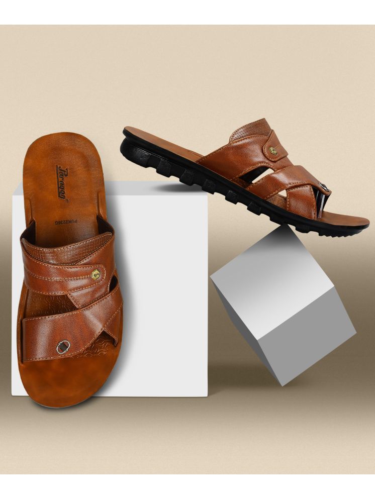     			Paragon - Tan Men's Sandals