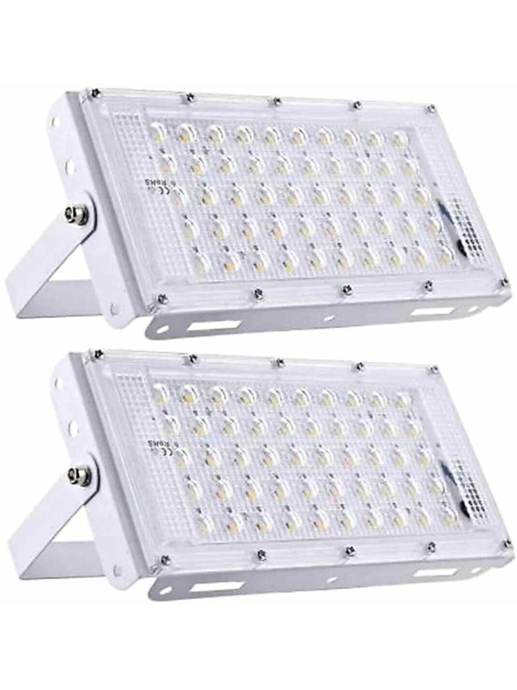     			SPARKWORLD Cool Day Light 50 Watts Flood Light ( Pack of 2 )