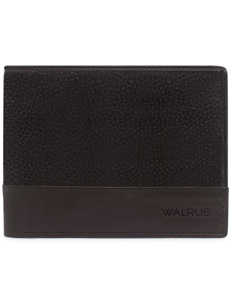     			Walrus Brown Faux Leather Men's Regular Wallet ( Pack of 1 )